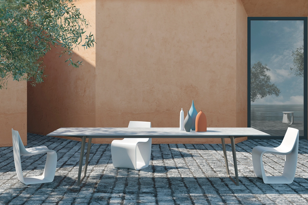Offset desk