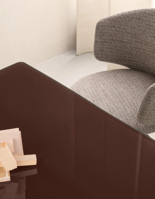 Offset desk